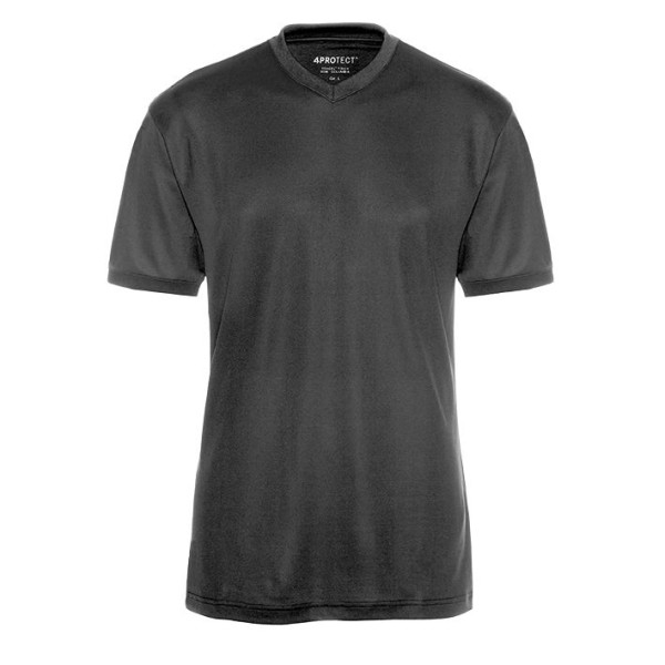 Camiseta con protección UV 4PROTECT COLUMBIA, gris, talla: XS, paquete de 10, 3331-XS