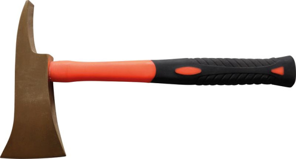 KS Tools Hacha de fuego BERYLLIUMplus con mango de fibra de vidrio, 400 mm, 962.9032