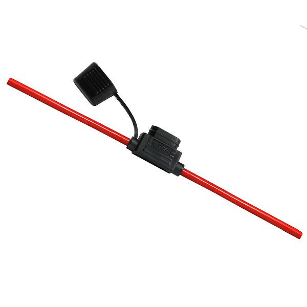 Portafusibles de cuchilla estándar para automóvil Offgridtec de 6,0 mm², incluido cable, 8-01-001385