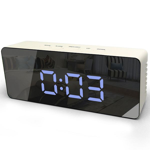 Reloj despertador de cuarzo Technoline, dimensiones: 140 x 53 x 35 mm, WT 475