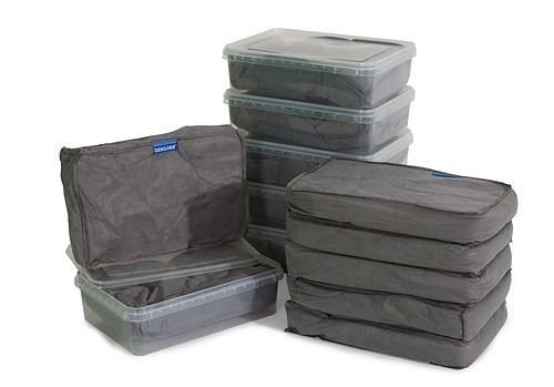 Almohadillas absorbentes DENSORB en fundas, versión &quot;Universal&quot;, 6 fundas + 12 almohadillas absorbentes, 123-130