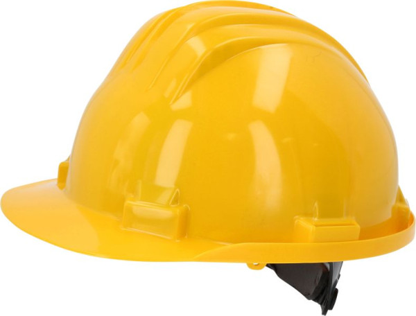 Casco de seguridad laboral KS Tools, diadema extraíble, amarillo, 117.0023