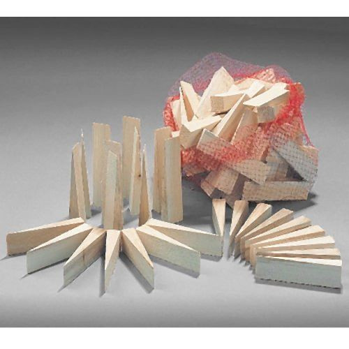 Cuñas de madera Karl Dahm, haya, 100 unidades, 10288
