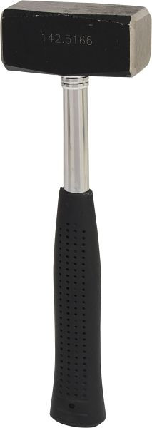 Puño KS Tools con mango de tubo de acero y mango de plástico, 1250 g, 142.5166