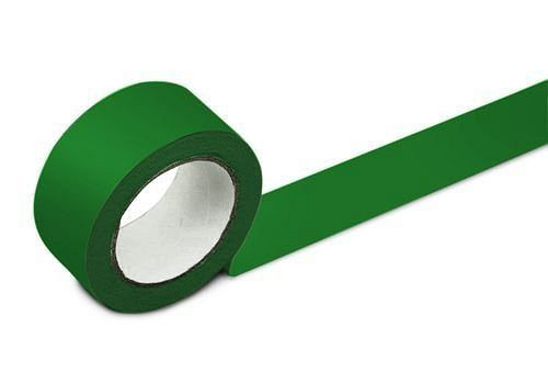 Cinta para marcar suelos DENIOS, 50 mm de ancho, verde, PU: 2 rollos, 137-136