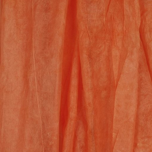 Fondo de tela claro Walimex 3x6m naranja, translúcido, para drapear y decorar, 14865