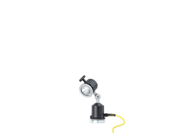 ELSPRO Lámpara LED para puesto de trabajo, regulable, móvil con imán, serie I, cable de alimentación con enchufe: 3 m, 24 V AC, 7ZD1802031