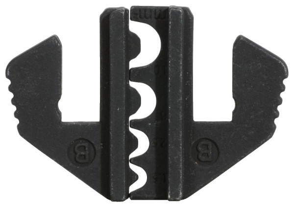 KS Tools par de insertos de engarzado para terminales de cable no aislados, diámetro 0,5 - 10 mm, 115.1416
