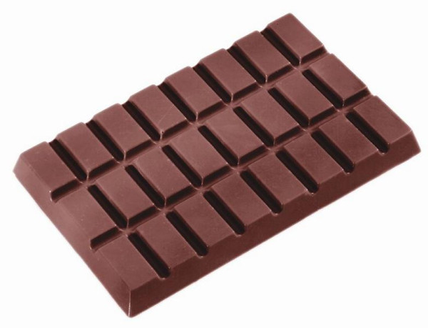 Schneider molde para chocolate barra de chocolate, 275x135 mm, 124x77x11, 421431