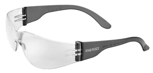 Teng Tools Gafas de seguridad Lentes antivaho transparentes SG960