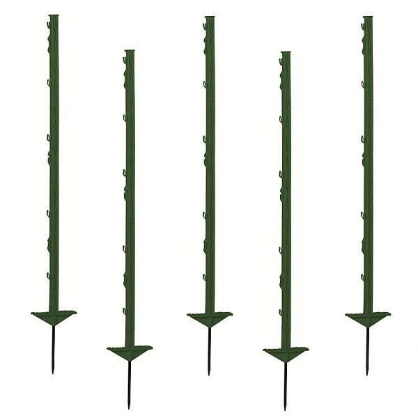 Poste de plástico Growi, PU: 20 piezas, verde, longitud: 1,05 m, 10021290