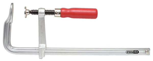 Abrazadera de tornillo totalmente de acero KS Tools, 80x160 mm, 145.0209