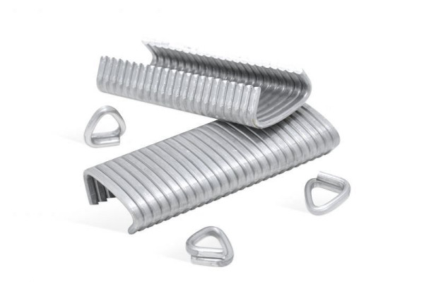 regur OK 33 clips con ojales aluminio-zinc, 60722