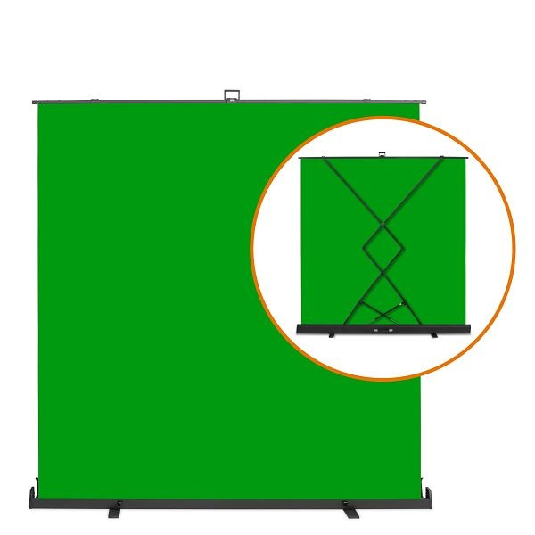 Walimex pro panel enrollable fondo verde 210x220, 23209
