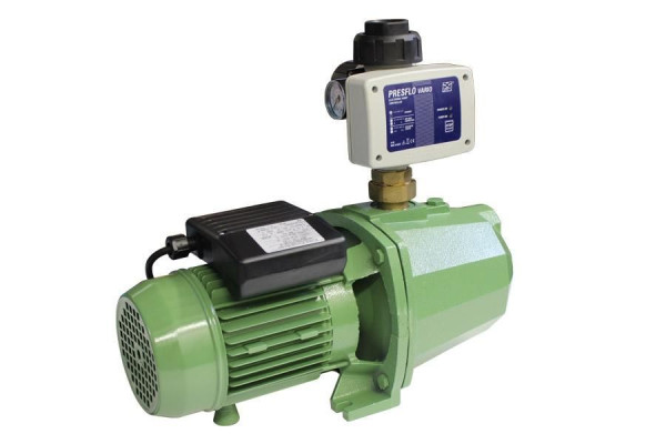 Sistema de abastecimiento de agua doméstico ZUWA JET 100/E, 230 V, control electrónico de bomba PRESFLO VARIO, caudal 60 l/min, 165007HWE