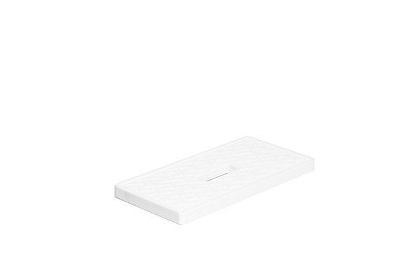 Bolsa fría APS, 41 x 21 cm, altura: 2,5 cm, polietileno, blanco, relleno de refrigerante, 10782