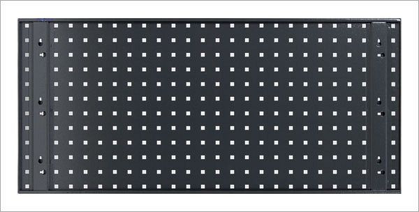 Placa perforada ADB, dimensiones: 987x456mm, color: gris, RAL 7016, 23092