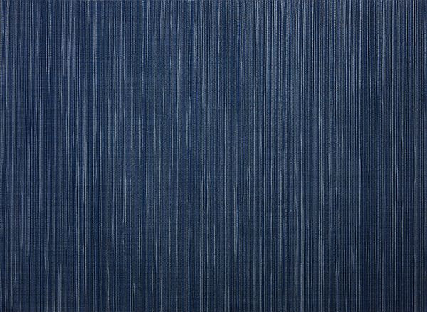 Mantel individual APS, 45 x 33 cm, PVC, cinta fina, color: azul, paquete de 6, 60040