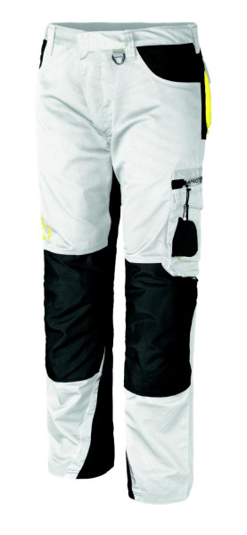 Pantalón 4PROTECT COLORADO, talla: 46, color: blanco/gris, paquete de 10, 3854-46