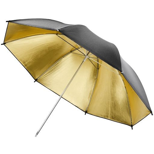 Paraguas Walimex reflex dorado, 84cm, 12134