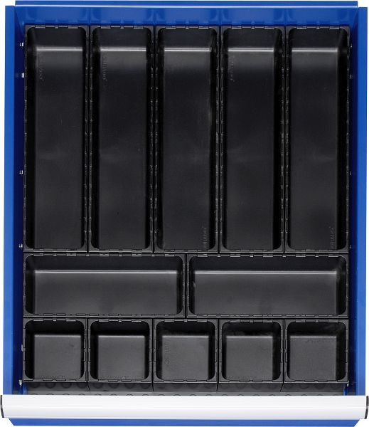 Surtido división RAU, 5-2-5 cajas, 490x48x560 mm, 09-200-34