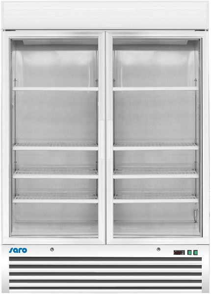 Congelador Saro con puerta de cristal - modelo de 2 puertas D 920, 323-4160