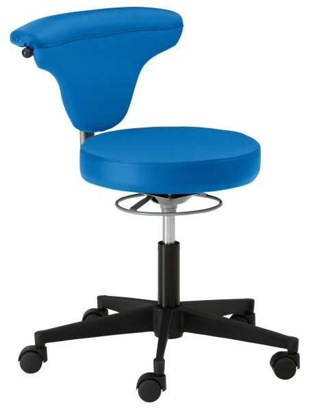 Mayer Sitzmöbel silla giratoria funcional myTORRO SIT, polipiel, azul Caribe, 1351_30565