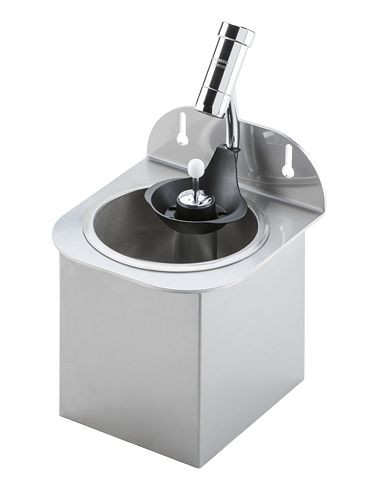 Lölsberg i.ScoopShower Unlimited Silver WATERSTOP Round D sistema de ducha porcionador (versión adicional), ancho: 156 mm, 926 029D