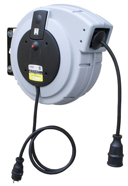 Enrollador de cable automático ELMAG 'H07RN-F', ROLLO MAJOR PLUS 230/20' 3x2,5 mm² (máx. 1600, 3500 vatios), 42276