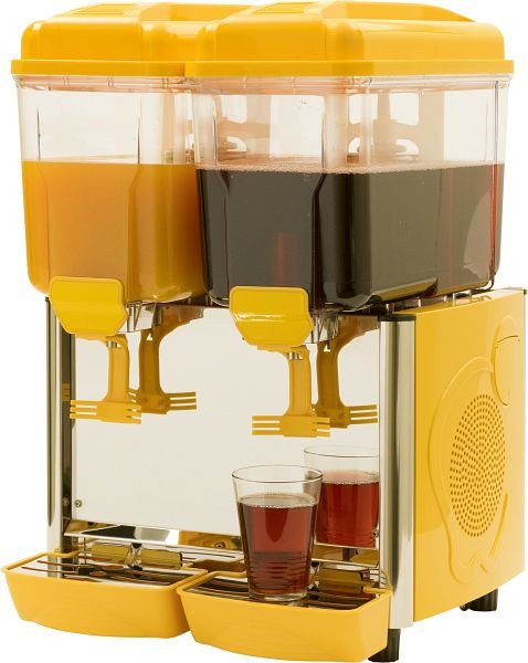Dispensador de bebidas frías Saro modelo COROLLA 2G amarillo, 398-1014