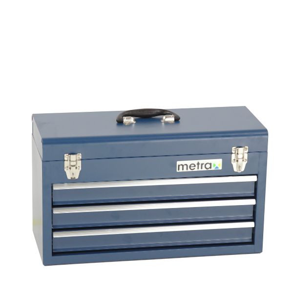 Caja de herramientas Metra, estándar, pequeña, azul, 10214