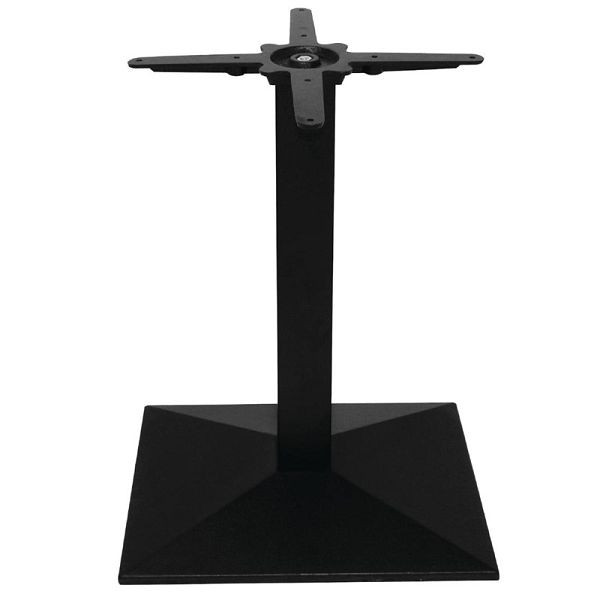 Base de mesa cuadrada Bolero hierro fundido 72,9cm alto, GH449
